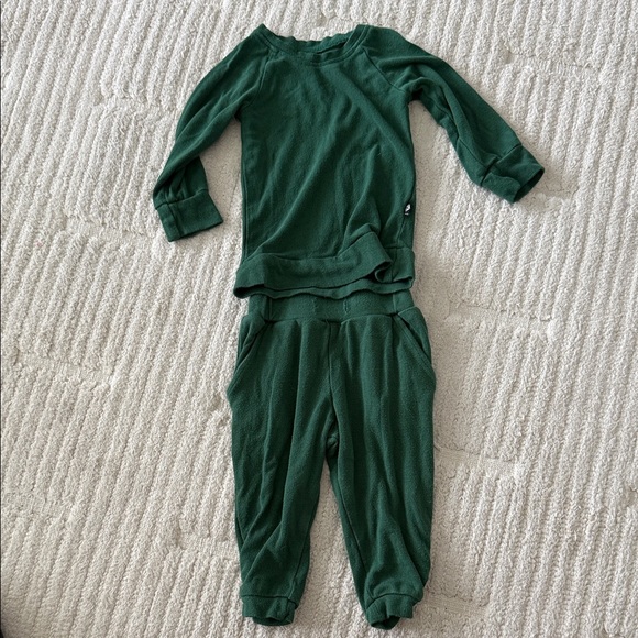 Kyte BABY Emerald Bamboo Jogger Set - Picture 1 of 2